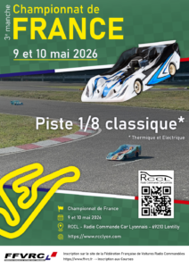 RCCL - CF3 Piste 1/8 Classique